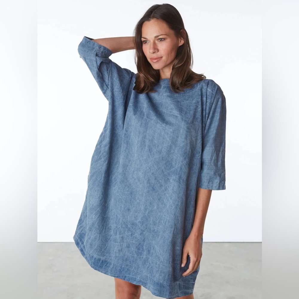 UZI NYC Now Dress Blue Women’s Size L
